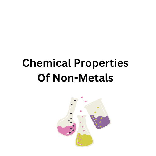 Chemical Properties Of Non-Metals